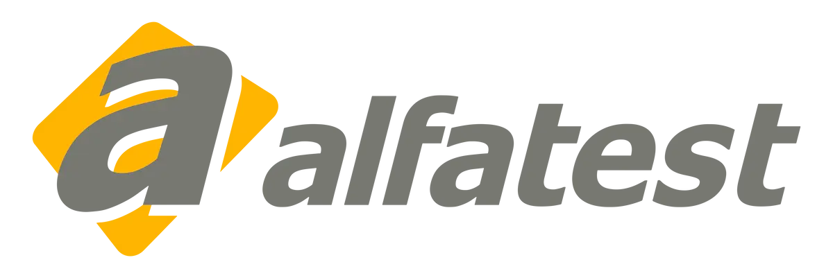 logotipo alfatest